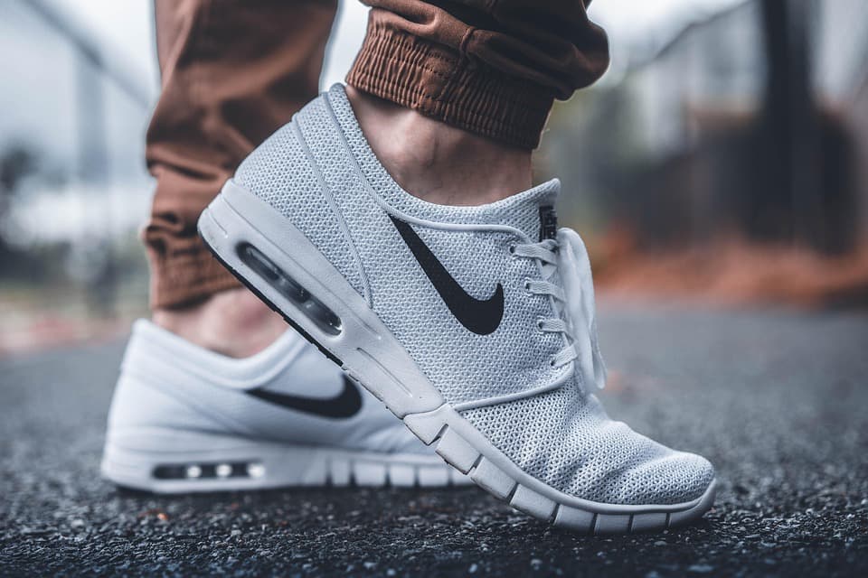 Nike shoes white